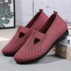 Mother's Shoes Soft Bottom Breathable Comfortable Single Shoes Women's Spring and Autumn Mesh Cloth Shoes Middle-aged and Elderly Women's Cloth Shoes