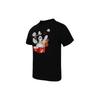 Nike T Shirts Men's Black Crew Neck Moderate Straight Fit DH0016-010