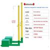 Portable Badminton Net with Green Frame