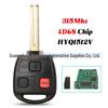 Compatible Toyota Lexus ES300 SC300 3-Button Key Remote Control HYQ1512V