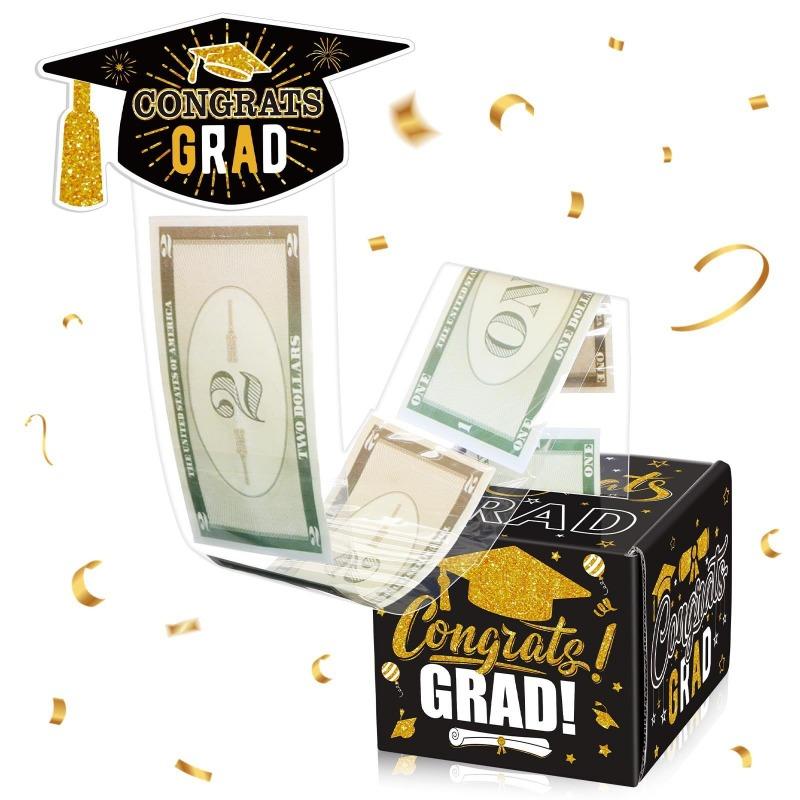 1PACK Graduation Season Cash Draw Box Party Decoration Graduation Gift Advanced Sense Surprise Draw Gift Box