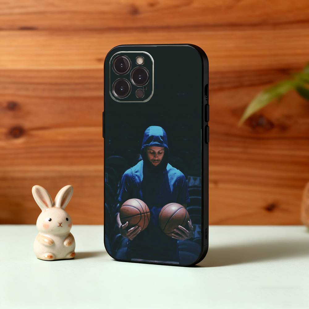 Чехол для телефона со звездой спорта С-Стефеном К-Карри для iPhone 17, 16, 15, 14, 13, 12 Plus, Pro Max, XS, 5G, мягкий силиконовый, черный