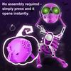 Заводная танцующая качающаяся игрушка-скелет для детей 3D Хэллоуин шарнирный скелет пружинный заводной механизм игрушка снятие стресса настольное украшение