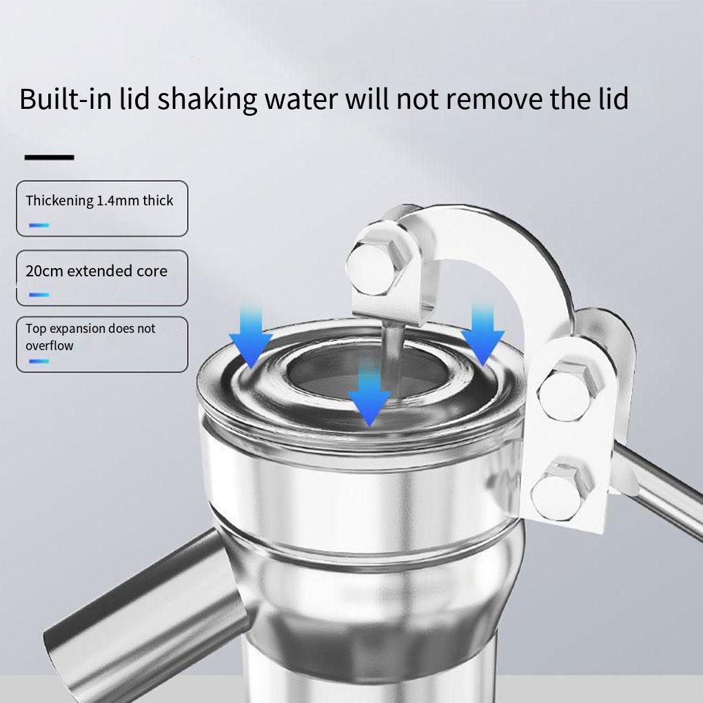 Надежный ручной насос для скважины с водой для легкого извлечения воды Легкий и удобный водяной насос из нержавеющей стали