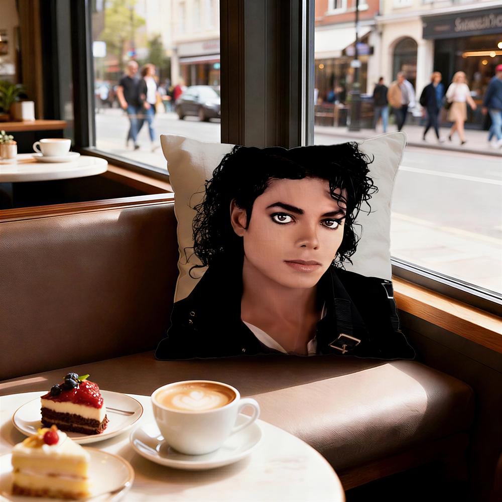 Artist Michael Jackson Cushion Cover Decorative Cushion Cushions Covers Cover Sofa 50X50 Pillow 4 Piece 45X45 40X40 Pillowcase