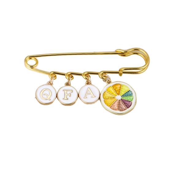 Брошь-булавка креативной формы, нержавеющая одежда, декоративная булавка, ювелирная брошь