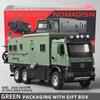 1:24 Mercedes Benz Camper RV Caravan игрушечная модель автомобиля литой игрушечный грузовик с инерционным механизмом модель игрушечного автомобиля со звуком и светом подходит для детей мальчиков девочек