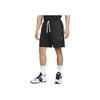Nike Kevin Durant Solid High-Waisted Straight-Leg Shorts Men Bottoms Black DX0204-010