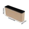 Adhesive Back Seat Organizer Space Saving Car Storage Box Vehicle Interior Organizer for Phone Key Card Sunglasses Accessories