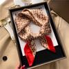 70 * 70cm New Silk Small Square Scarf For Women'S Neck Protection Professional Scarf Versatile Hair Tie Headscarf Scarf