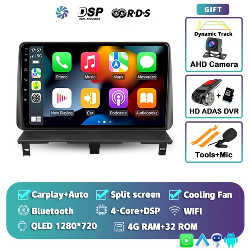 Автомобильное радио Carplay для Peugeot Partner 1 2002-2008 Partner Origin 1 2008-2011 GPS Android Auto Multimedia No 2Din Player Stereo