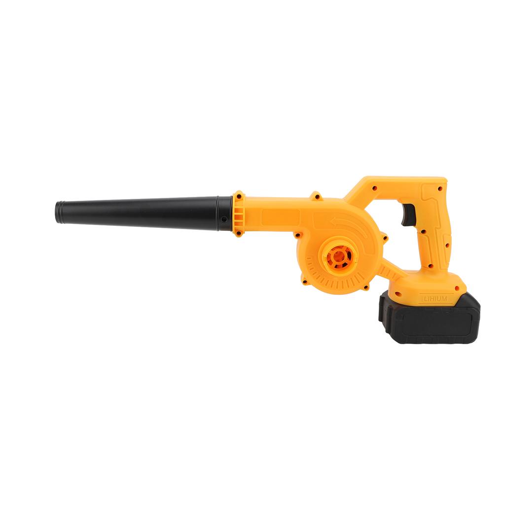 Аккумуляторная воздуходувка для листьев 20000 об/мин Ручная электрическая воздуходувка для листьев Аккумулятор 1200 мАч Двойная функция выдувания и всасывания листьев