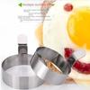 Round Omelette Mold 304 Stainless Steel Omelette Model New Omelette Ring  Kitchen