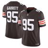 NFL Cleveland Browns 95 Garrett Football Jersey Mens Game Sportswear