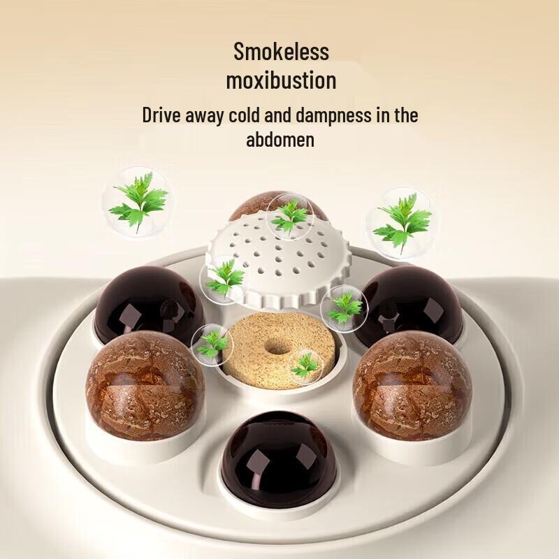 CLORIS Bianstone Wireless Kneading Waist and Abdomen Massager