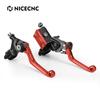 7/8" 22mm Hydraulic Brake Clutch Lever With Brake Fluid Reservoir Cap For Yamaha YZ85 YZ125 YZ250 YZ250F YZ450F TTR250 TTR600