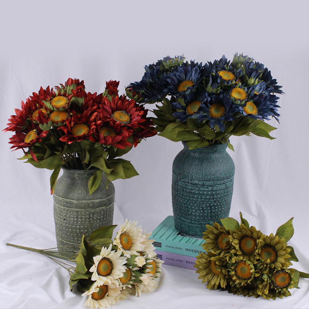 Flower Artificial Sunflowers Fake Sunflowers Festivals