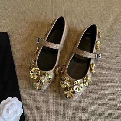 Высокое качество 2025 Женские туфли-лоферы Женские лоферы Платформа Шлепанцы Блестящая женская повседневная обувь Балетки Обувь-мюли с блестками