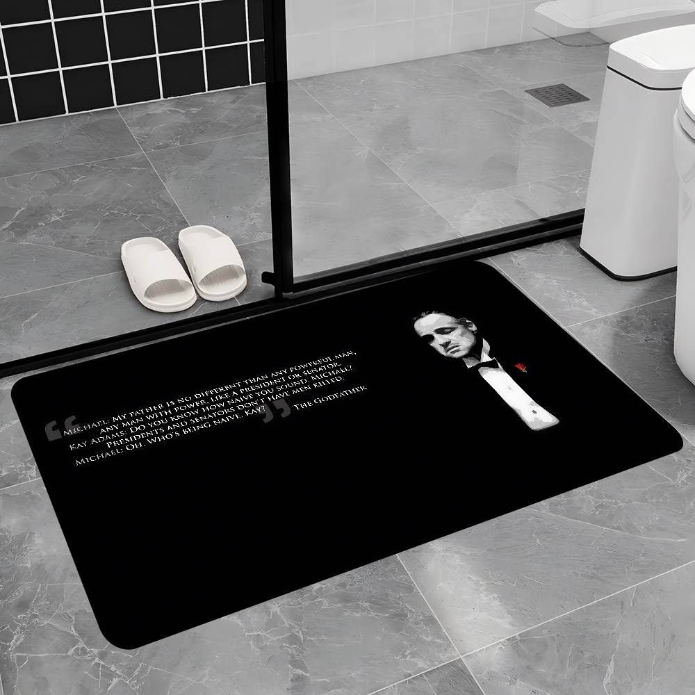 The Godfather Movie Bath Mat Nordic Style Home Doormat Bathroom-Toilet Mats Bedroom Welcome Doormat