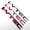 1Pc 3D Metal Alloy Letters i-VTEC Logo Badge Car Rear Trunk Sticker Emblem for Honda City Civic Accord Jazz CRV Accessories ake256