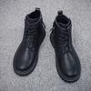 Vintage High Heels Winter Boots Official Men's High Quality Alligator Boots