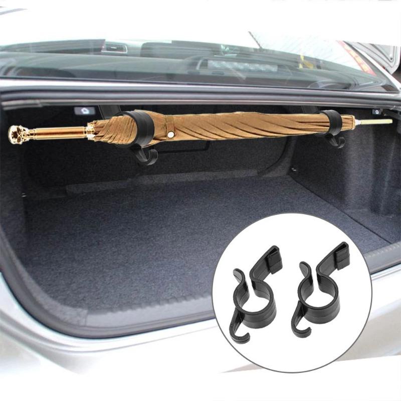 Car Trunk Umbrella Rack Multifunctional Car Hook Interior Small Hook Hanger Convenient and Practical for Organizing and Storing