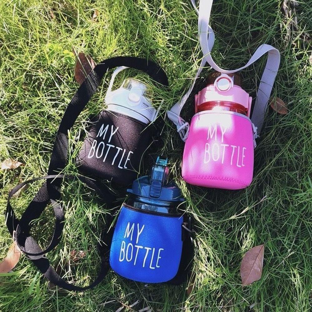 Water Bottle Case Water Bottle Cover With Strap Cup Sleeve  Outdoor Sport Camping Accessories