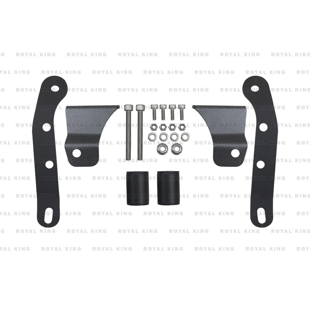 Black "Powder Coated Saddle stay" Fit For Tvs Ronin 2023, 2024, 2025 Model