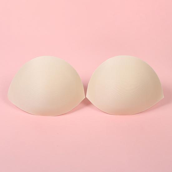 1 Pair Bikini Padding Inserts Foam Triangle Sponge Chest Pads Inserts Breathable Push-Up Pads for Swimsuits for Swimsuits Sports Bras And Dresses