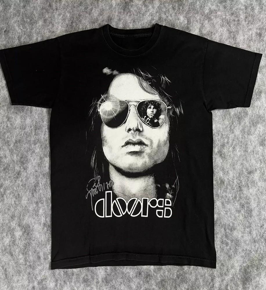 Последний Концерт The Doors Футболка Футболка Джима Моррисона Черная Унисекс Все Размеры S-4XL Унисекс Футболка