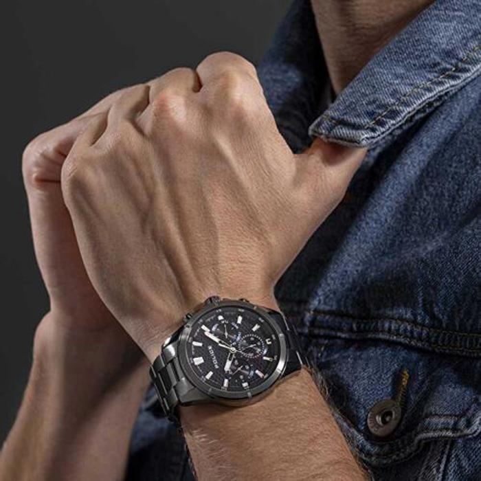 Montre - POLICE - RELOGIO - Noir - Acier - Étanchéité 5 ATM