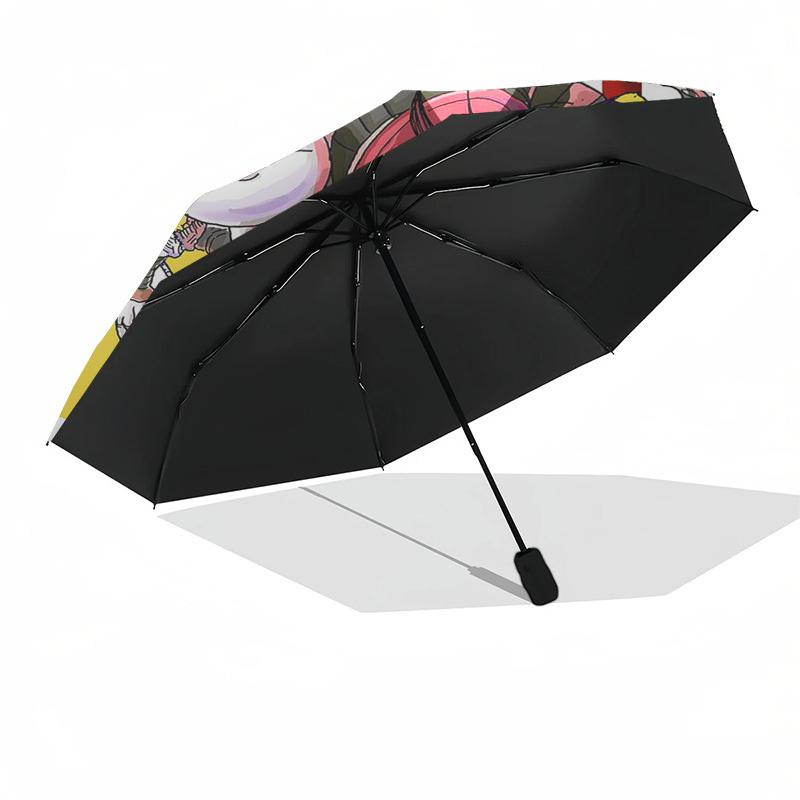 1pc Anime Character Umbrella Automatic Opening & Closing, Foldable Design, 8-Bone Frame, Outdoor Use, Festival Gift, Suitable for Fans, Travel, Daily