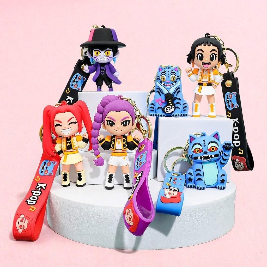 New Cartoon Anime POP Witch Hunter Order Keychain Car Key Ring High-Appearance Bag Charm Holiday Gift