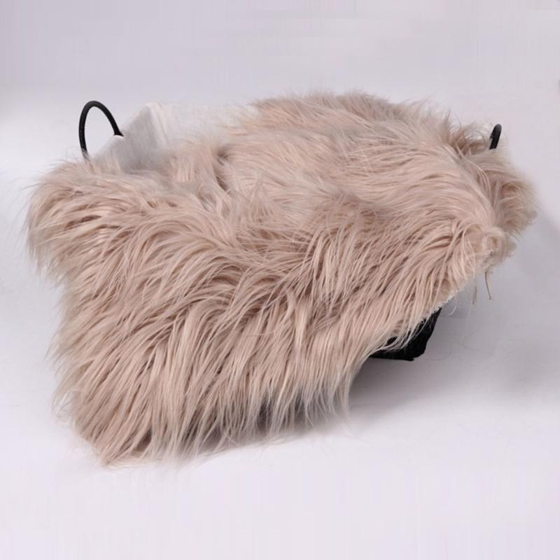 Baby Photography Background Cloth Soft Fluffy Photo Props Newborn Photoshoots Blanket Infant Photo Session Accessory