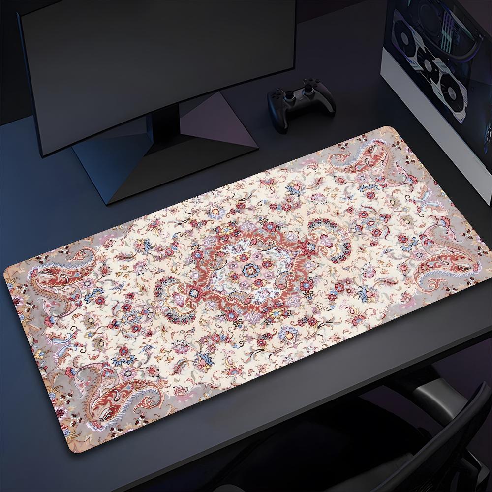 Persian Carpet Mouse Pad High Quality Natural Rubber Mouse Pad The Most Professional Washable Laptop Mouse Pad