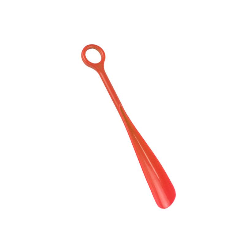 Plastic Shoe Horn with Round Handle – Easy Lift for Elderly, Pregnant, or Lazy People