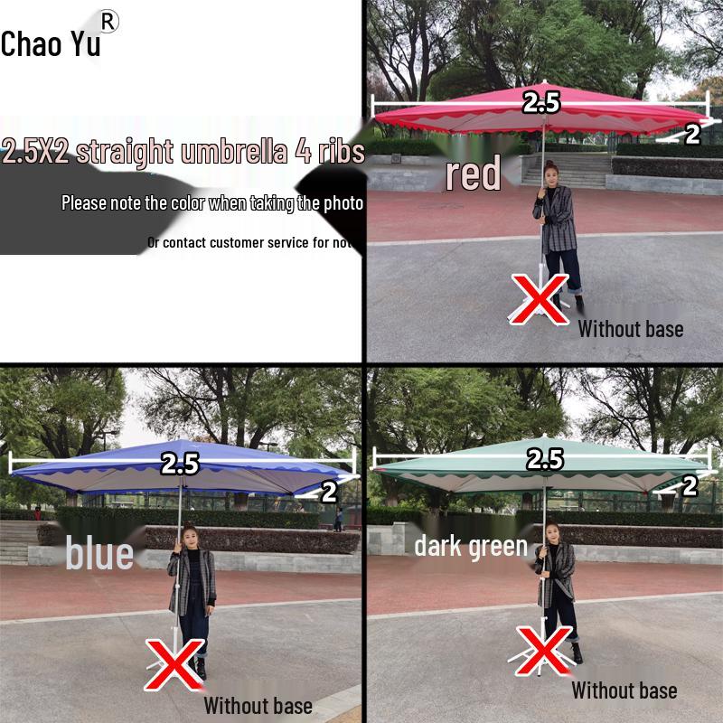 Складной уличный коммерческий солнцезащитный зонт с наклоном и козырьком