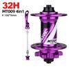 Новая втулка для велосипеда ARC MT009 BOOST 4-в-1, передняя, для горного MTB, 110x15 мм, 100x15 мм, под дисковый тормоз, 28, 32, 36 отверстий, Деталь