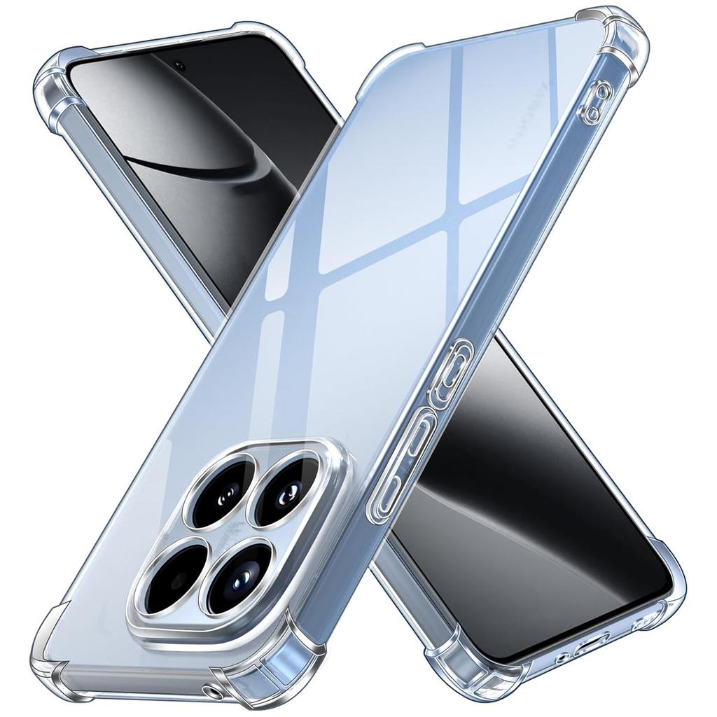 Чехол Gradient Airbag из ТПУ для Xiaomi 15T Pro Mi 15T 5G, Защитный ударопрочный чехол Fundas Coque Capa