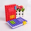 Creative Silicone Building Block Notebook - Customizable Logo, Perfect Gift for Students