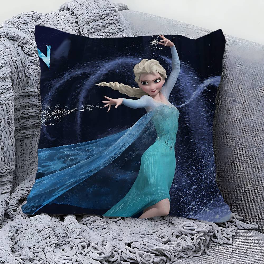 CartoonFFrozenes Personalized Pillow Cover Kids Bedroom Wild Party Decor Pillowcase Kid Birthday Shower Gift