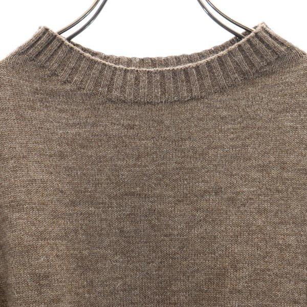 ANDERSEN-ANDERSEN Сделано в Италии шерсть Свитер с длинным рукавом Вязаный с отверстием для большого пальца Женский Б/у