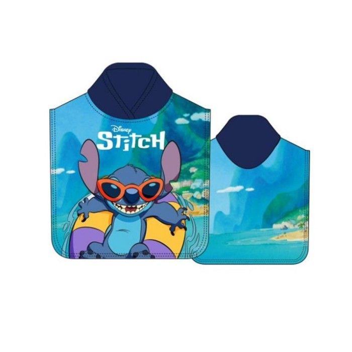 Poncho de Bain Lilo &amp; Stitch Disney - Bleu