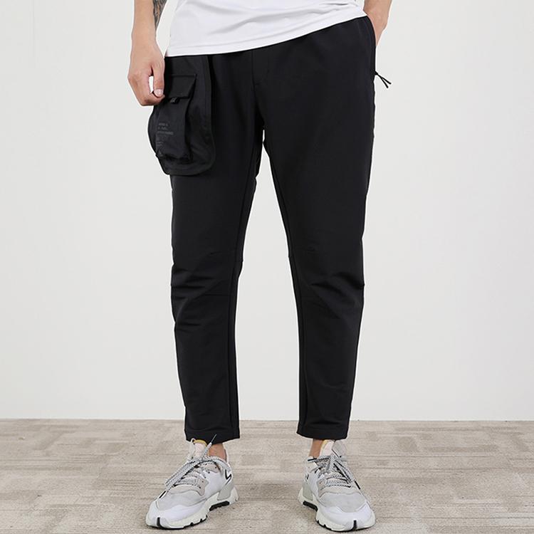 adidas Брюки карго мужские черные умеренные GM4424