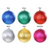 Pearlescent Christmas Ball Plastic Holiday Decorations Durable Xmas Baubles  Shopping Mall