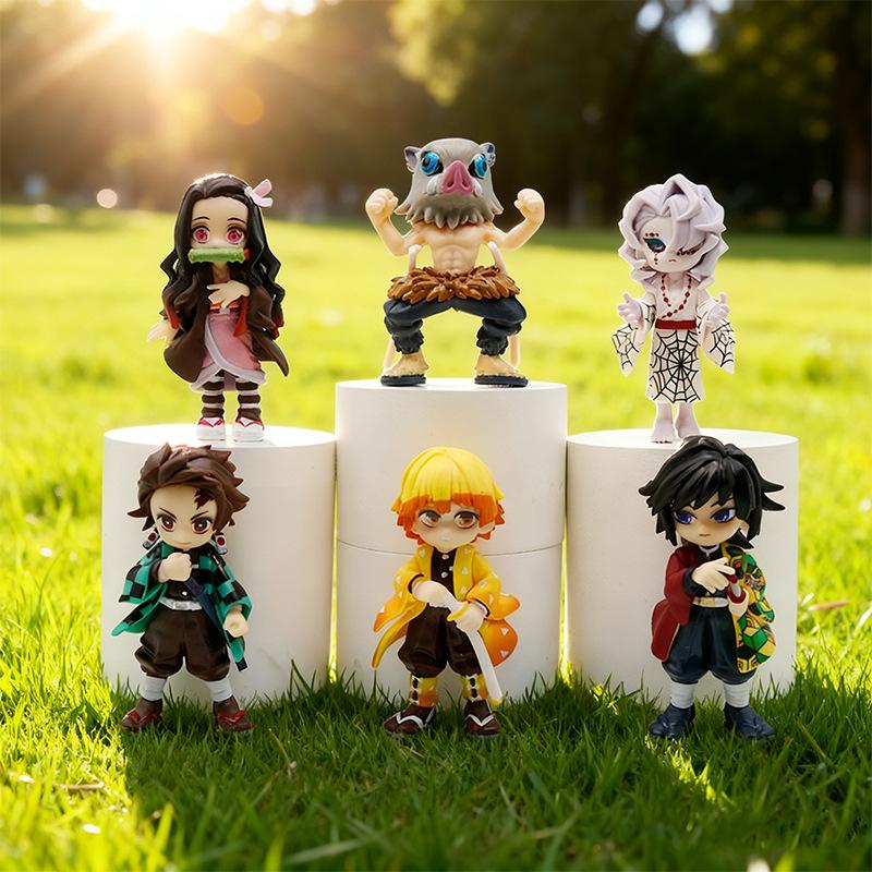 Горячий MINISO Оригинальный Bushiroad Palverse D emon Slayer: Клинок, рассекающий демонов Аниме Фигурка Сюрприз-бокс Том 1 Украшение Игрушка Подарок