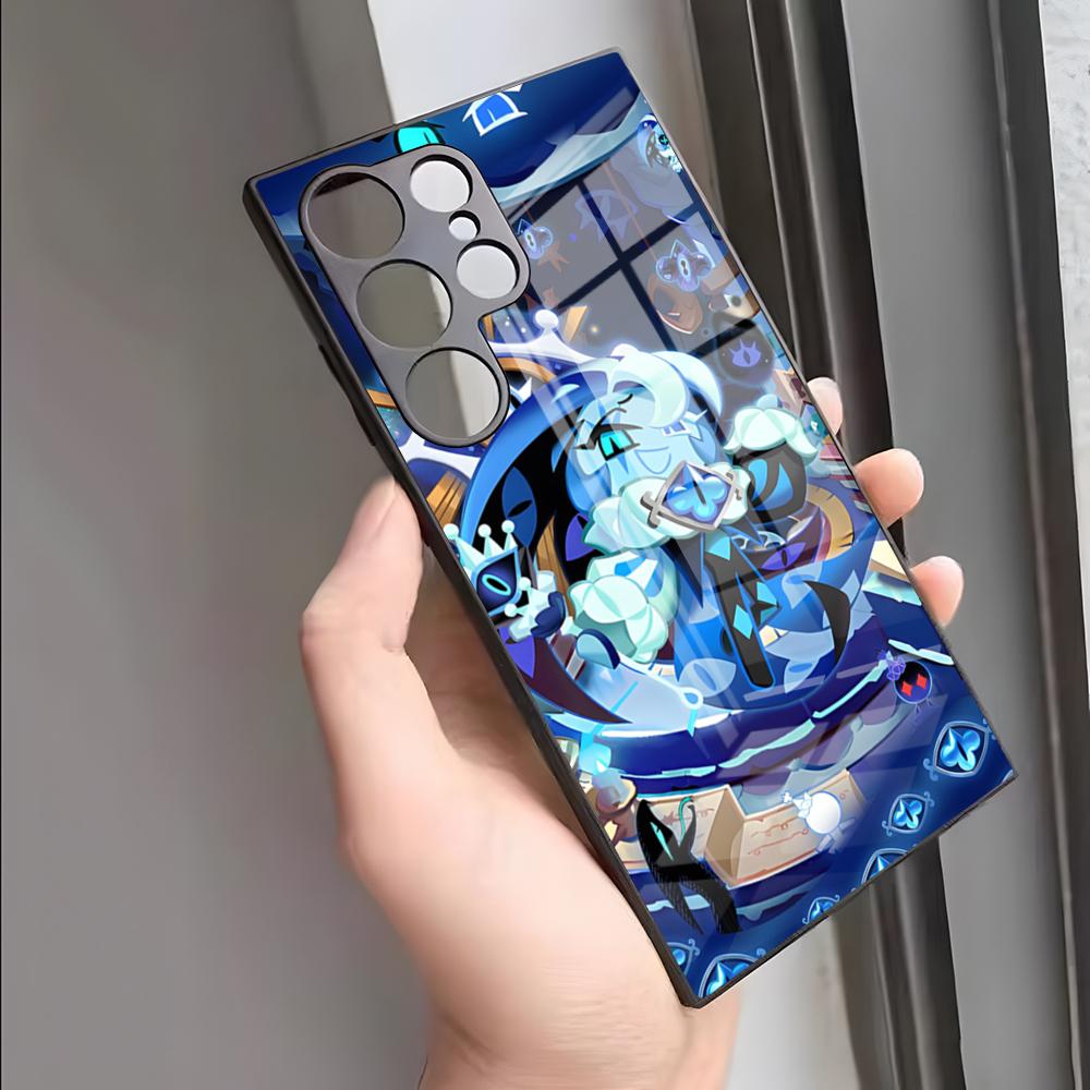 Игровой Чехол-Крышка Для Телефона C-Cookie R-Run K-Kingdom Для S25 Ultra Samsung S26 S23 S24 Fe S22 S20 S21 Plus A54 A34 A53 A16 Стеклянная Крышка