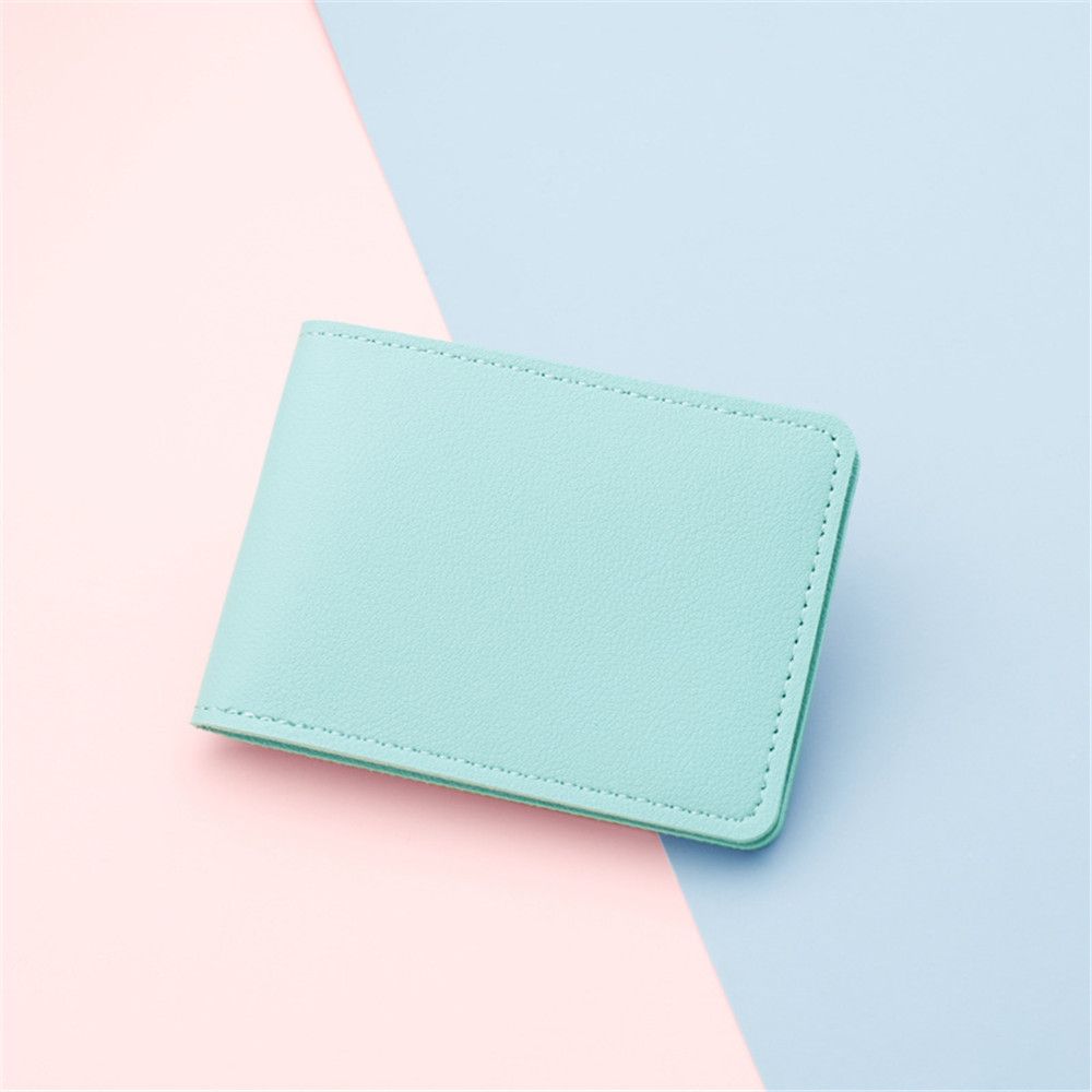 Driver's License Leather Case Card Bag Credit Card Holder Mini Purse Lady Wallet ID Card Holders