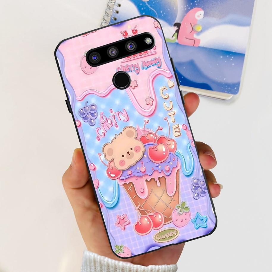Чехол для LG V50 ThinQ 5G LM-V500EM, чехол для телефона, модный, с цветами и бабочками, из мягкого силикона, задняя крышка для LG V40 V50s Thinq 5G, бампер