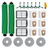 A65T-Sweeping Machine Accessories 22 Pcs For Irobot Roomba Plus 505/405 Combo-Main Side Brush Mop Filter Dust Bags